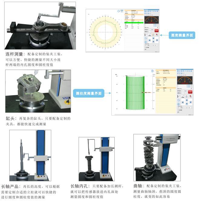 High Precision Cylindricity Measurement Instrument