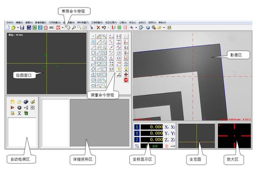 China Origin High Precision Automatic Vision Measuring Instrument for Labs