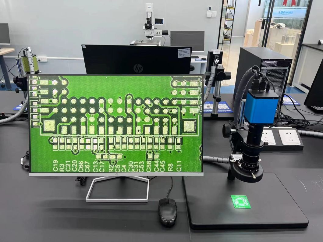 Focused Video Tester Novel Automated Microscope Lab Equipment